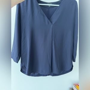 Navy blue blouse
